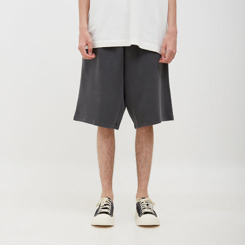 Carhartt WIP Nelson Sweat Short Black Garment Dyed I030130_89_GD Degli Uberti